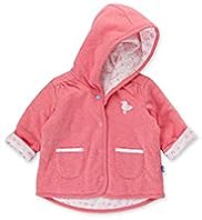 Hooded Seagull Motif Reversible Jacket