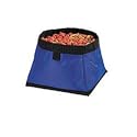 Collapsible Dog Travel Bowl - Blue