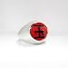 NARUTO: Sasori/Tobi -Tama (Sphere) Symbol Akatsuki Ring (RED)