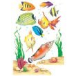 WINDOW CLING FISH 12 X 17
