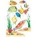 WINDOW CLING FISH 12 X 17