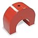 Industrial Grade 6XY61 Horseshoe Magnet, Max Pull 32 Lb, Alnico 5