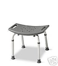 Medline Bath Bench for Shower/Tub - Bathing Stool - 250 lb Weight Capacity
