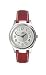 Tommy Hilfiger Women's Round Dial Red Leather Strap Watch #1780686