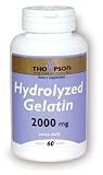 Thompson Nutritional Products Hydrolyzed Gelatin 2000mg 60 Tabs from Thompson Nutritional Products
