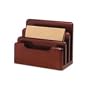 Rolodex 23420 Wood Tones Desktop Sorter, Mahogany
