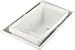 Kohler K-1188-C1-0 sok overflowing bath with effervescence, chromatherapy and right-hand drain, Whit