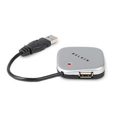 Belkin USB 2.0 4-Port Ultra Mini Hub F5U407