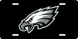 Philadelphia Eagles License Plate Cover (Black)