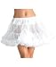 Leg Avenue Women's Layered Tulle Petticoat, Black, One Size