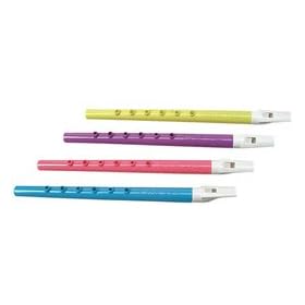  Plastic Flute 11 Inch, Make Fun Party Favors for Young Music Lovers Colors May Vary 2 Flutes Per Sale
