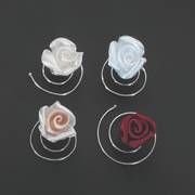 MGT-Shop Haarcurlies 534178, bordeux / creme / rosa / weiss Preisvergleich
