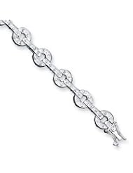 Sterling Silver CZ Bracelet