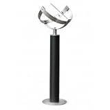Outdoor Living : 'Solea' Sundial-Stainless Steel-German Made (Stainless Steel/Black) (58 1/2"H x 14 1/2"Diameter)