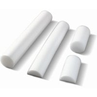 FullRoundFoamRollerWhite6x36BodySport