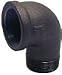 Muellar #520-303HC 1/2 Black Street Elbow