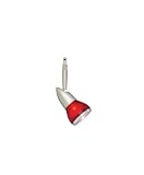 Alfa Lighting SP628M-WHT-RED Rocket Quick Jack Directional Low Voltage MR16 Lamp Holder - White with Red Glass