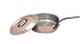 Mauviel 2mm 3.2 qt. Saute Pan with a Cast Iron Handle, w/Lid