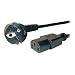 Dexlan - C�ble d'Alimentation PC - 5 m - Noir