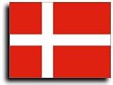 Denmark Flag Polyester 3 ft. x 5 ft.