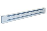Electric Baseboard Convection Heater 24 Inch Ivory