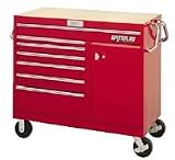 Waterloo MG4607 MAGNUM 7-Drawer Tool Cart - RED ALSO AVIALABLE IN BLUE AND BLACK