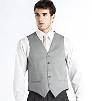 Pure Wool 5 Button Waistcoat