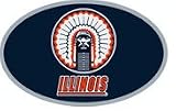 SD52675 Illinois University Fighting Illini Auto Emblem