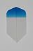 3 sets Clear/Blue Slim flights, Amerithon, Made in the USA