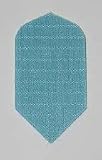 4 sets Light Blue Nylon Slim flights - Cloth, Fabric, Ripstop