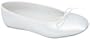 Coloriffics Women's Lovely Dance Shoes,White Satin,8.5 M