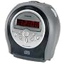 Audiovox CD1172 Dual Alarm Clock Radio with CD Player and AM/FM Tuner