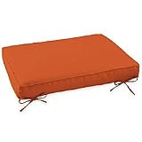 Deep Seating Outdoor Ottoman Cushion (28x22x4) - Orange - Improvements