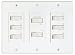 Dayton IWS-7PDS In-Wall 7 Pair Speaker Switch 2 Input