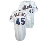 New York Mets Pedro Martinez Authentic Home Jersey by Majestic