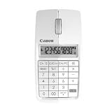 Canon X Mark I Maus 3-in-1 Ger&auml;t (10-stelliger Rechner, 3-Tasten Laser-Funkmaus und Zahlenfeld mit Integrierte Bluetooth) wei&szlig;