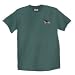 Unisex German Shepherd Green Tee Shirt
