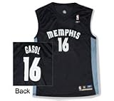 Memphis Grizzlies Pau Gasol #16 Jersey by Reebok (Adult XX-Large)