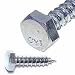 Tools & Hardware : 5584 3/8X4-1/2 LAG SCREW HEX GALV. per BX of 50