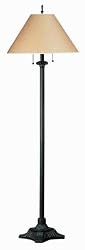 Cal Lighting BO-433-RU 2 Light Floor Standing Lamp, Rust