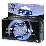 Durex Her Sensation Lubricated Condoms