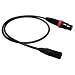 25' Microphone Cable (with on and off Switch)