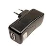 Cables Unlimited USB to European Wall Power Adapter (Black)