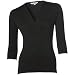 Contourwear Wrap Top - 3/4-Sleeve - Women's