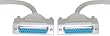 DB25 Female / DB25 Female, 8C, Null Modem Cable, 6 ft