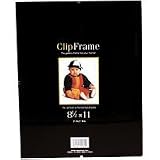 MCS Glass Clip Picture Frame for a 8 x 11 Photograph