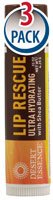 Desert Essence Lip Rescue with Shea Butter -- 0.15 oz Each / Pack of 3