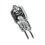 Halogen Light Bulb, JCD Type, G8 Base, 130 Volts, 20 Watt, 35mm