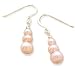 Pink Pearl Sterling Silver Earrings - Pink Collection