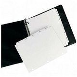 Tabs For Copies,3-HP,Double Reverse Collated,30 ST/BX,White, Sold as 1 box